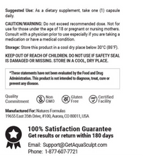 Load image into Gallery viewer, AquaSculpt Directions How to take Aqua Sculpt Supplement for weight loss