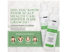 Load image into Gallery viewer, Kerotin Keratin Freshening Shampoo + Conditioner 236ml - NH & Beauty
