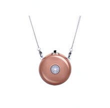 Load image into Gallery viewer, iTeraCare IONShield Pendant Necklace Rose Gold IONizer Air Purifier for Immunity and Allergies, Viruses, Mold, Bacteria