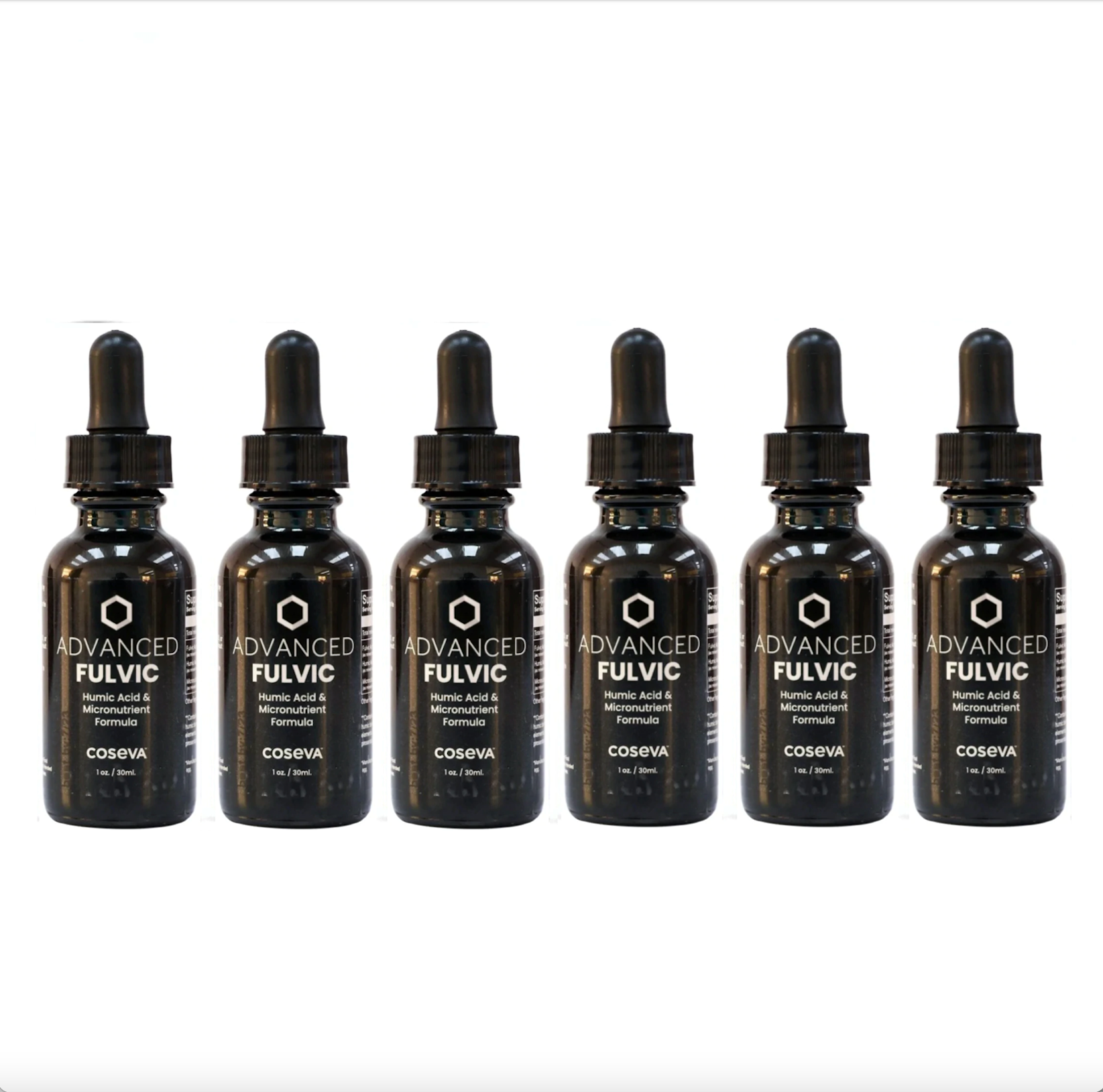 Coseva Advanced TRS - 6 Pack Micronutrients Humic / Fulvic Acid Detox – NHB