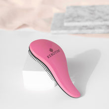 Load image into Gallery viewer, Kerotin pink gentle detangle brush for curly or straight hair
