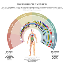 Load image into Gallery viewer, How long does it take to detox heavy metals using zeolite in Coseva Advanced TRS?
