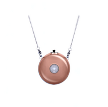 Load image into Gallery viewer, iTeraCare IONShield Pendant Necklace Rose Gold IONizer Air Purifier for Immunity and Allergies, Viruses, Mold, Bacteria
