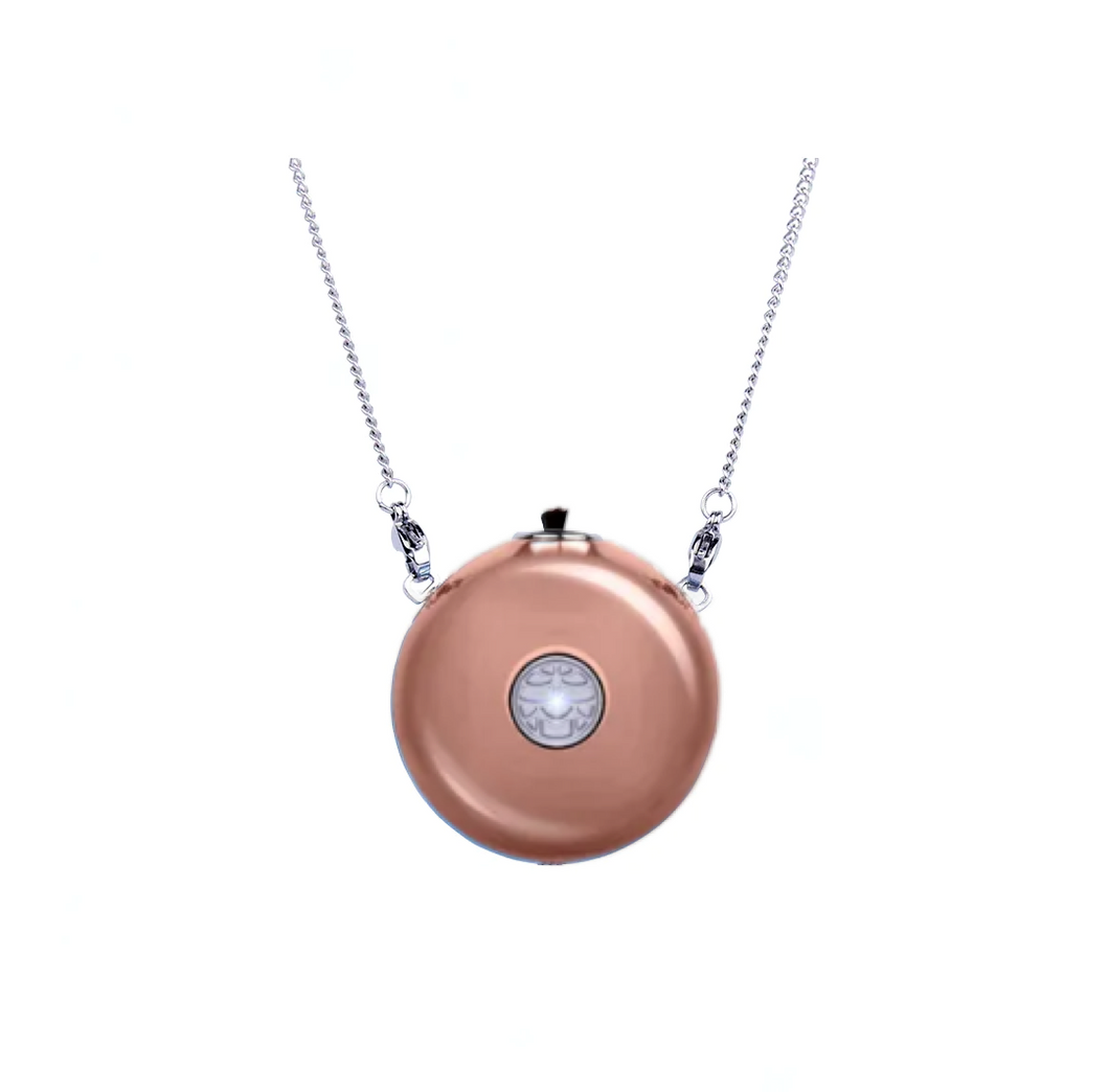 iTeraCare IONShield Pendant Necklace Rose Gold IONizer Air Purifier for Immunity and Allergies, Viruses, Mold, Bacteria
